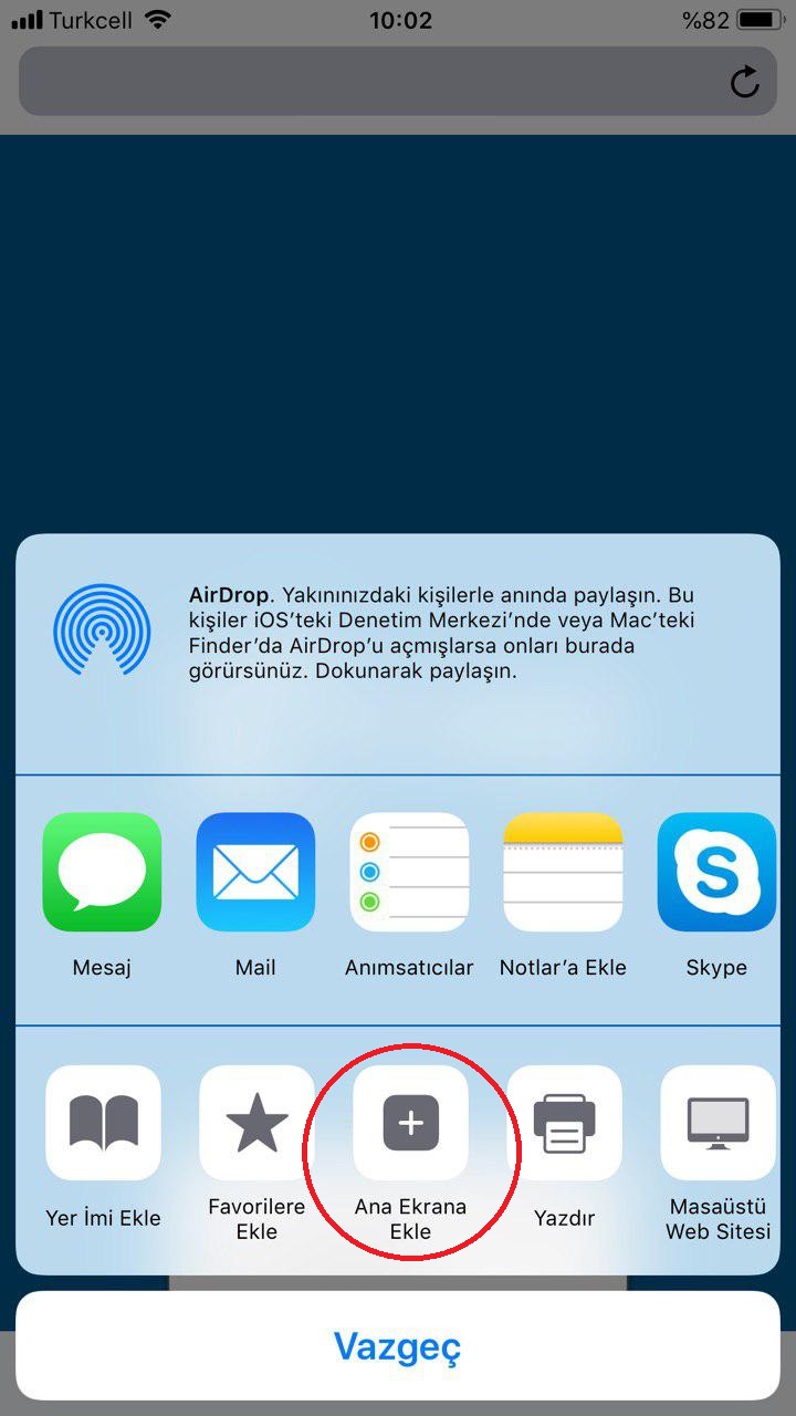 Favorisen iOS